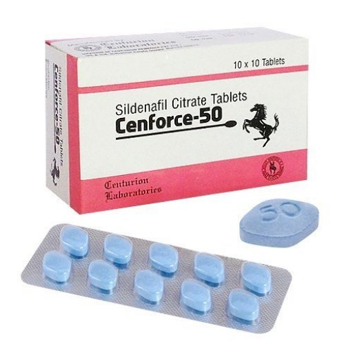 Cenforce 50 mg - Sildenafil Citrate - Centurion Laboratories
