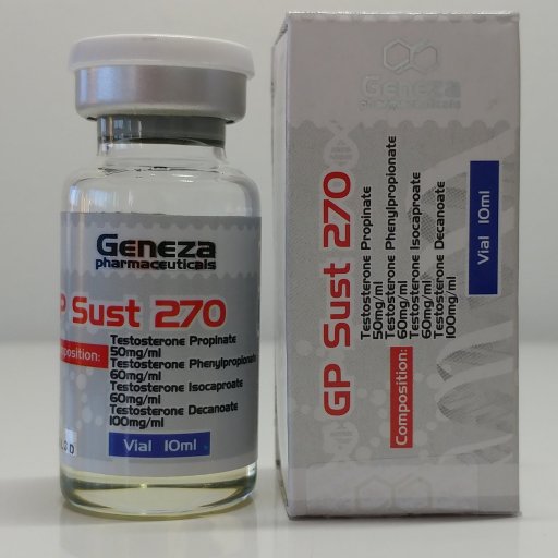 GP Sust 270 - Testosterone Acetate,Testosterone Propionate,Testosterone PhenylPropionate,Testosterone Isocaproate,Testosterone Decanoate - Geneza Pharmaceuticals