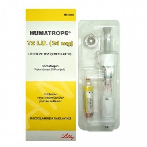 Humatrope 72iu (24mg) - Somatropin - Lilly, Turkey