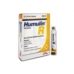 Humulin R - Insulin - Lilly, Turkey