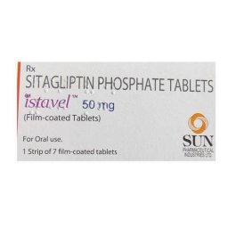 Istavel 50 mg - Sitagliptin - Sun Pharma, India