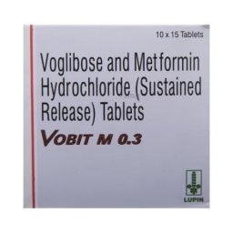 Vobit M 0.3/ 500 mg - Voglibose,Metformin - Lupin Ltd.